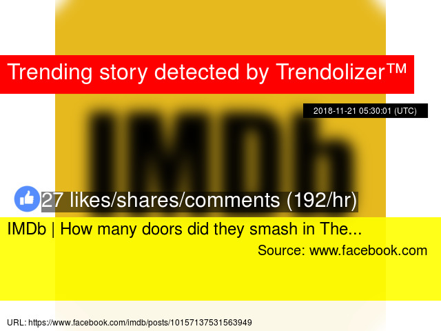 Imdb How Many Doors Did They Smash In The
